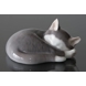 Sovende kat, Bing & Grøndahl kattefigur nr. 2309