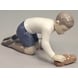 Boy with Car, Bing & Grondahl figurine no. 2320