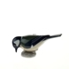 Great Tit with beak down, Bing & Grondahl bird figurine No. 2323