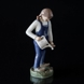 Den lille Gartner, Pige med vandkande, Bing & Grøndahl figur nr. 2326