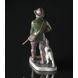 Hunter with dog, Bing & Grondahl figurine No. 2328