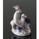 Girl with lamb, Mary had a little lamb, Bing & Grondahl figurine no. 2336