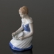 Girl with Garland, Flower's of April, Bing & Grondahl figurine No. 2345