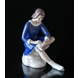 Girl with skates, Bing & Grondahl figurine No. 2351