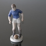 Soccer player, Boy playing Ball, Bing & Grondahl figurine