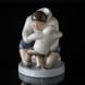 Greenlander ( Inuit) with Child, Bing & Grondahl figurine no. 2412