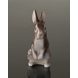 Stående brun kanin, Bing & Grøndahl figur nr. 2423
