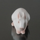 Liggende hvid kanin, Bing & Grøndahl figur nr. 2441