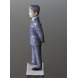 Military pilot in uniform to serve and protect, Bing & Grondahl figurine no. 2445