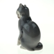 Grå kat, Bing & Grøndahl figur af kat nr. 2452