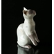 White Siemese cat, Bing & Grondahl cat figurine no. 2464