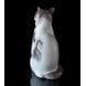 Plettet kat, Bing & Grøndahl kattefigur nr. 2466