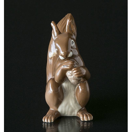 Squirrel, Bing & Grondahl figurine No. 2474