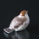 Sparrow with puffed up feathers, Bing & Grondahl bird figurine no. 2492