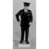 Policeman in uniform keeping the peace, Bing & Grondahl figurine