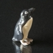 Kleiner stehender Pinguin, Bing & Gröndahl Vogelfigur Nr. 2557