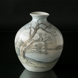 Vase with Landscape and Lake, Bing & Grondahl No. 2777-507
