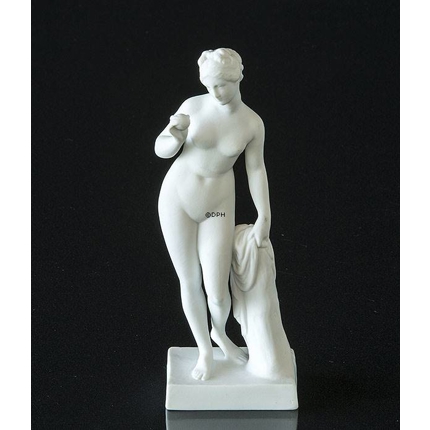 Aphrodite, Bing & Gröndahl Figur Nr. 2996, Venus mit dem Apfel