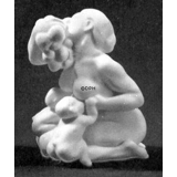 Kvinde og børn med vindruer, Bing & Grøndahl figur