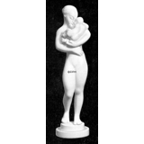 Küssen, Frau mit Kind, Bing & Gröndahl Figur Nr. 110 oder 4110