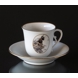Carl Larsson service. Cup and saucer, Motif no 7 No. 4507-305, Bing & Grondahl