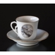 Carl Larsson service. Cup and saucer, Motif no 7 No. 4507-305, Bing & Grondahl