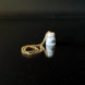 Bing & Grøndahl Musselmalet fingerbøl med kæde