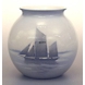Vase med skib, Bing & Grøndahl nr. 503-472