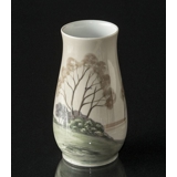 Vase med landskab, Bing & Grondahl nr. 526-5210