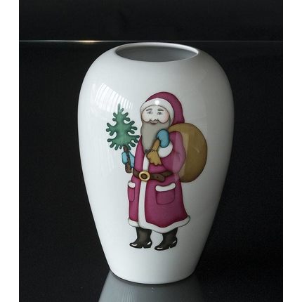 Christmas Vase with Santa Claus, Bing & Grondahl No. 5486