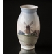 Vase mit Windmühle, Bing & Gröndahl Nr. 695-5420