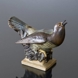 Cuckoo, Bing & Grondahl Stoneware Figurine No. 7036, Designed by K. Otto.