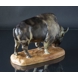 Bison oder Büffel Stier, Bing & Gröndahl Figur (Selten) Nr. 7054