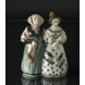 Two ladies in national costumes, Bing & Grondahl ceramic figurine No. 7209