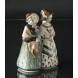 Two ladies in national costumes, Bing & Grondahl ceramic figurine No. 7209
