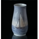 Vase mit Schiff, Bing & Gröndahl Nr. 800-5209