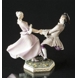 Dancing Couple, Bing & grondahl overglaze figurine no. 8020