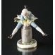 Jumping Footman, Bing & grondahl overglaze figurine no. 8029