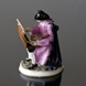 Artist at easel, Bing & grondahl overglze figurine No. 8040