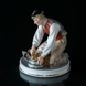 Little Claus, Bing & grondahl overglaze figurine No. 8048