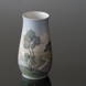 Vase med landskab, Bing & Grøndahl nr. 8409-209