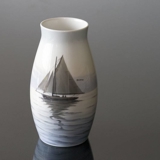 Vase with Sailingship, Bing & Grondahl