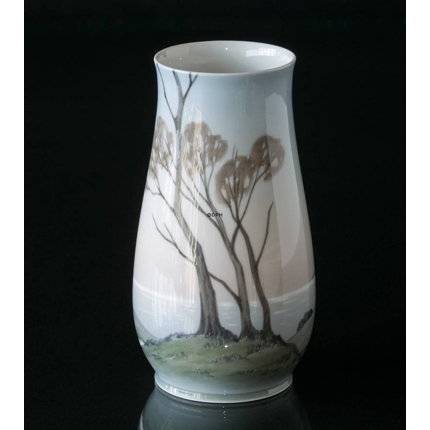 Vase mit Landschaft, Bing & Gröndahl Nr. 8671-209