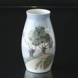 Vase med landskab med træer, Bing & Grøndahl nr. 8676-247 eller 576-5247