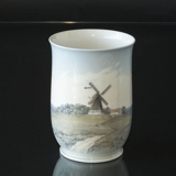 Vase mit Mühle, Bing & Gröndahl Nr. 8722-460