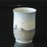 Vase mit Mühle, Bing & Gröndahl Nr. 8722-460