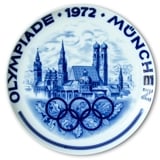 Bavaria Olympic Game Large plate 1972, Munich