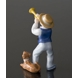 Carl playing trumpet, Bing & Grondahl annual figurine 2010