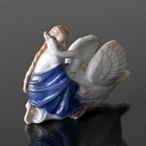 The wild swans, Bing & Grondahl figurine from the Hans Christian Andersen seires