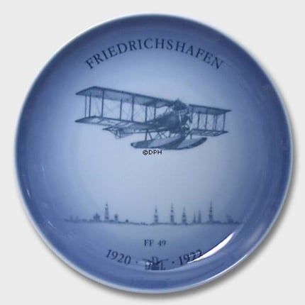 Airplane plate no. 5, Bing & Grondahl